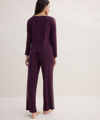 aubade-sweet-obsession-pantalon-deep-berry image 3