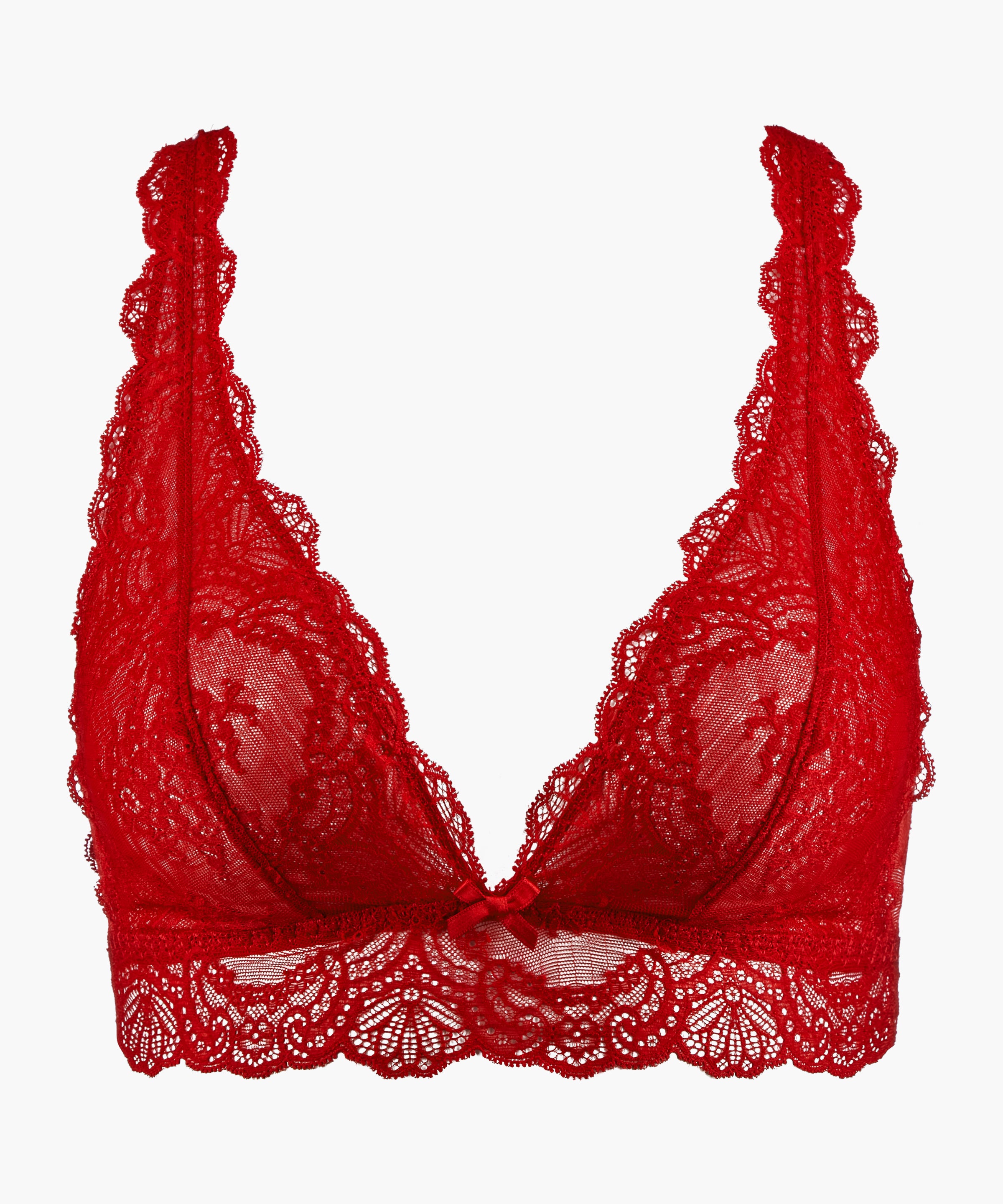 aubade-danse-des-sens-soutien-gorge-triangle-bralette-irresistible-red image 1