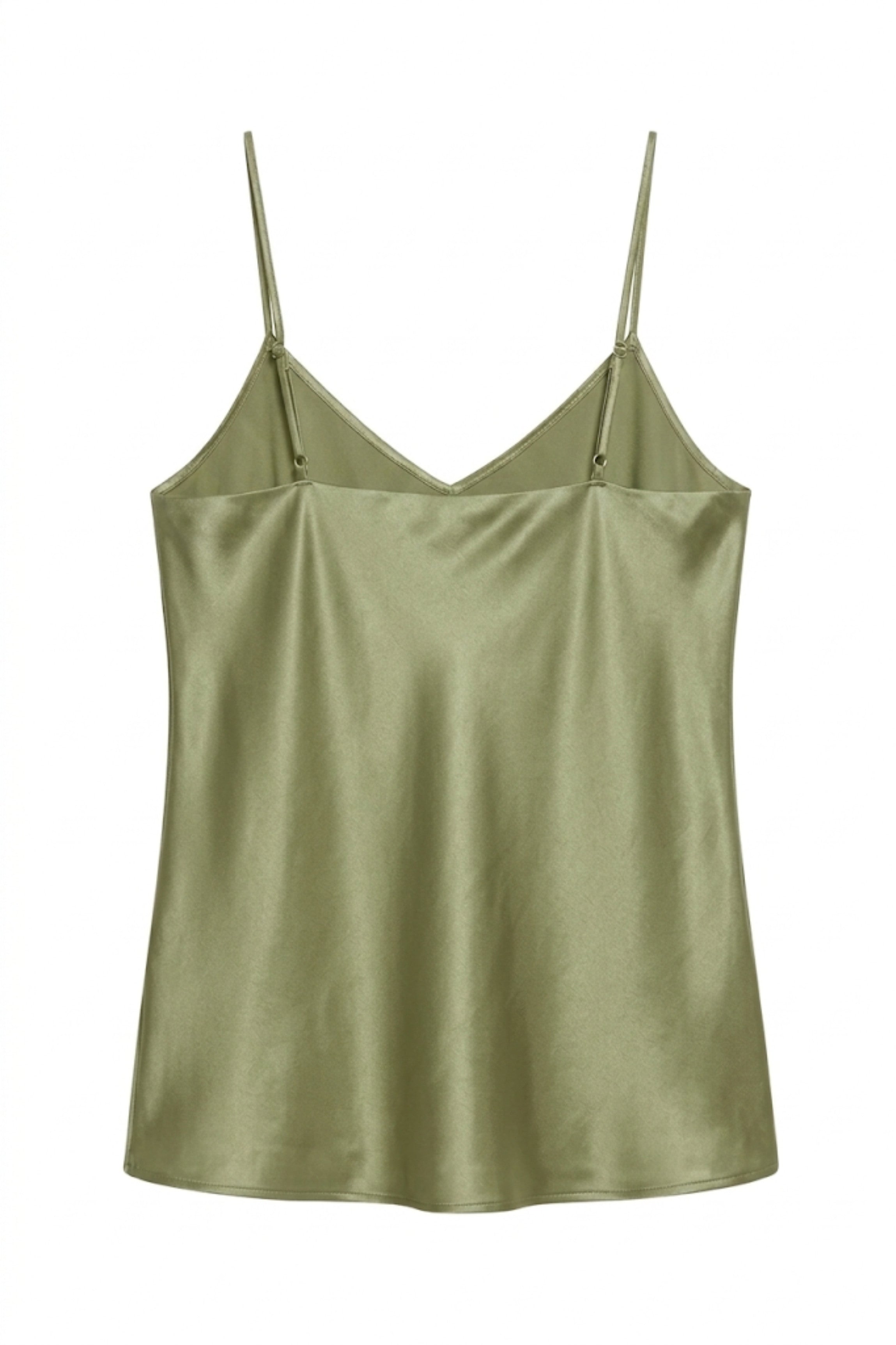 cadolle-top-en-soie-vert-fines-bretelles-top image 2