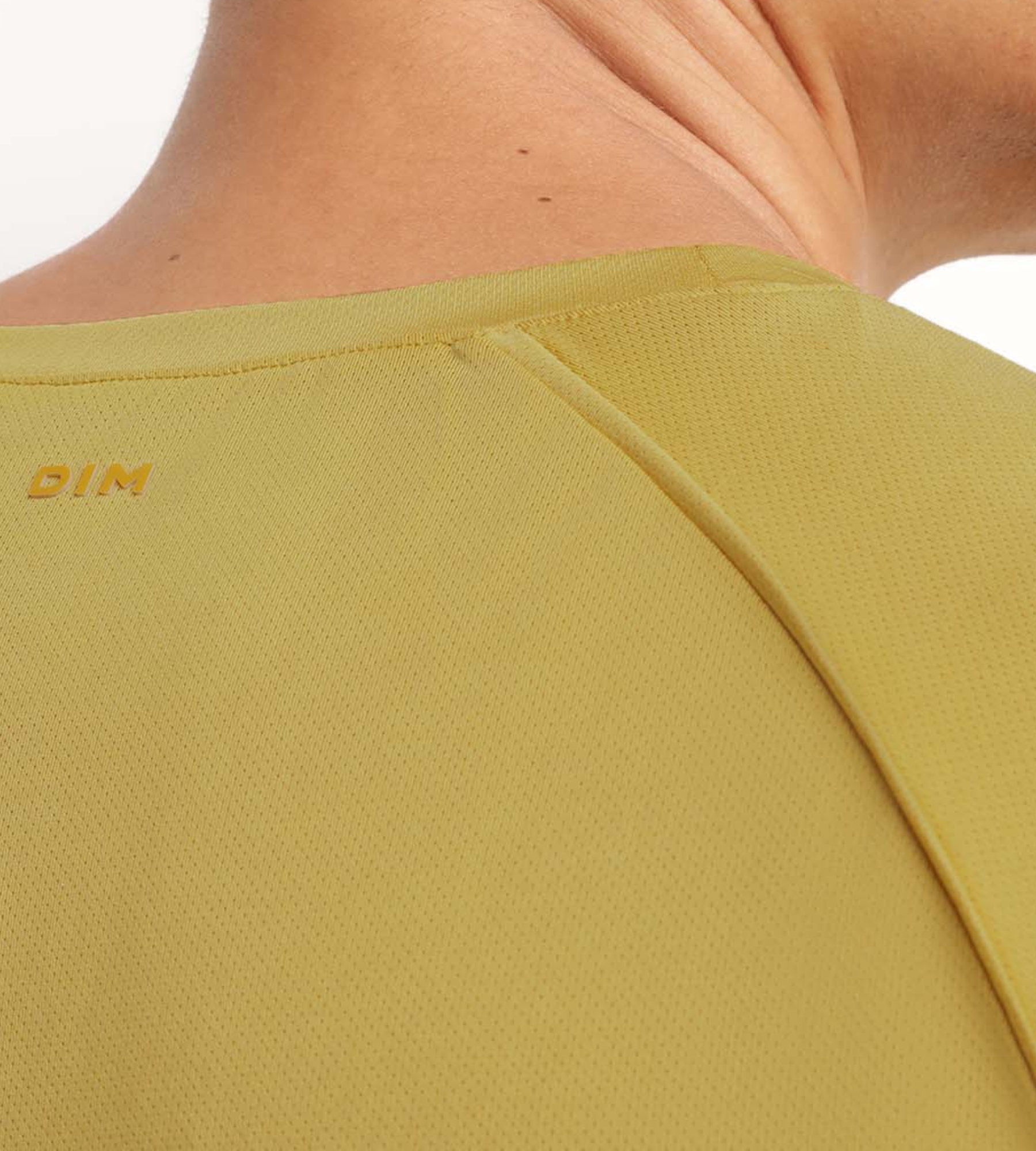 dim-move-t-shirt-de-sport-homme-mati-re-a-r-e-olive image 2