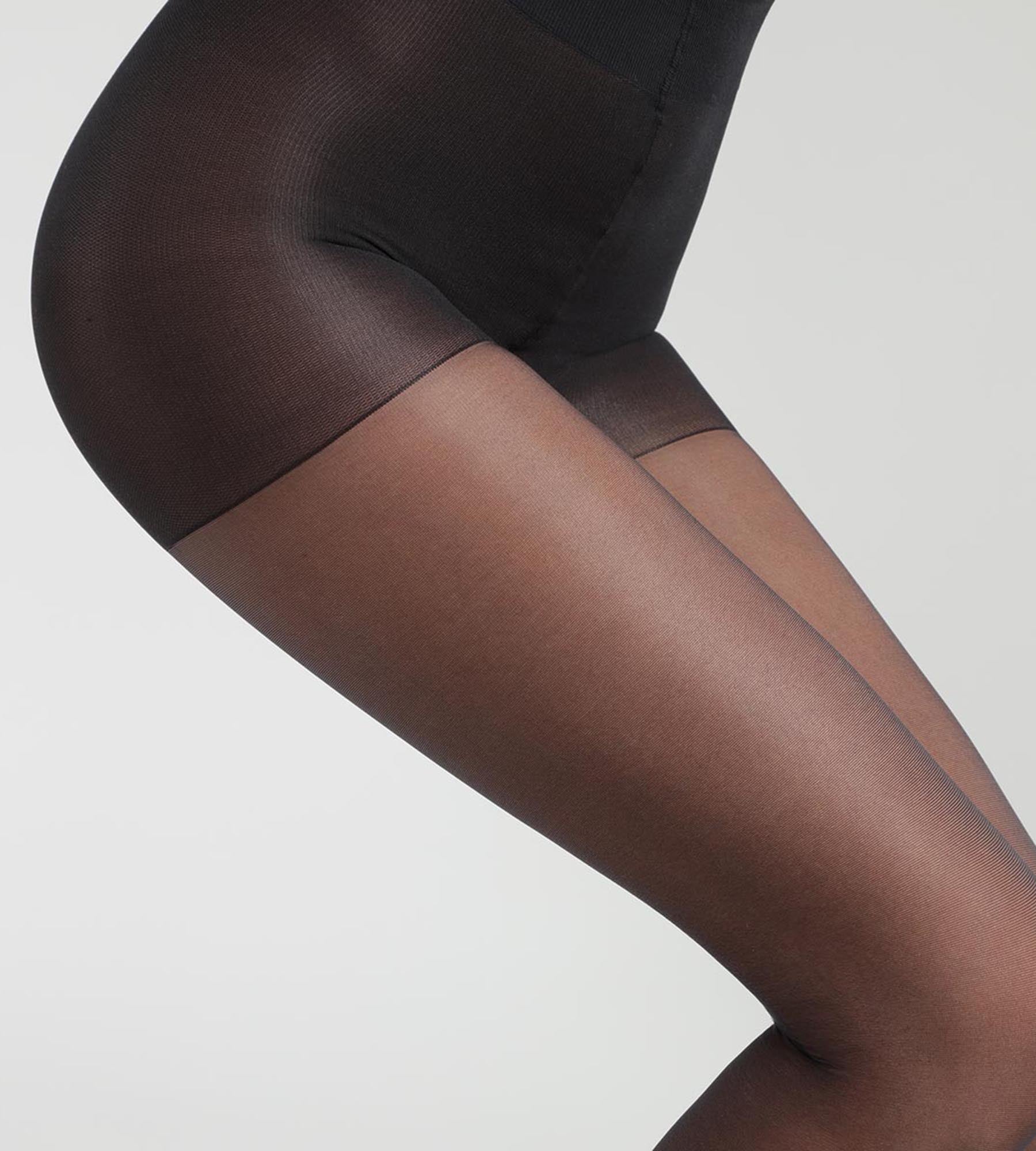 dim-diam-s-collant-noir-voile-galb-22d-pointes-renforc-es image 2