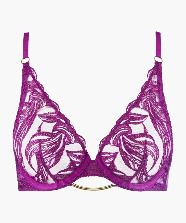 aubade-into-the-groove-soutien-gorge-triangle-armatur-pink-karma image 1