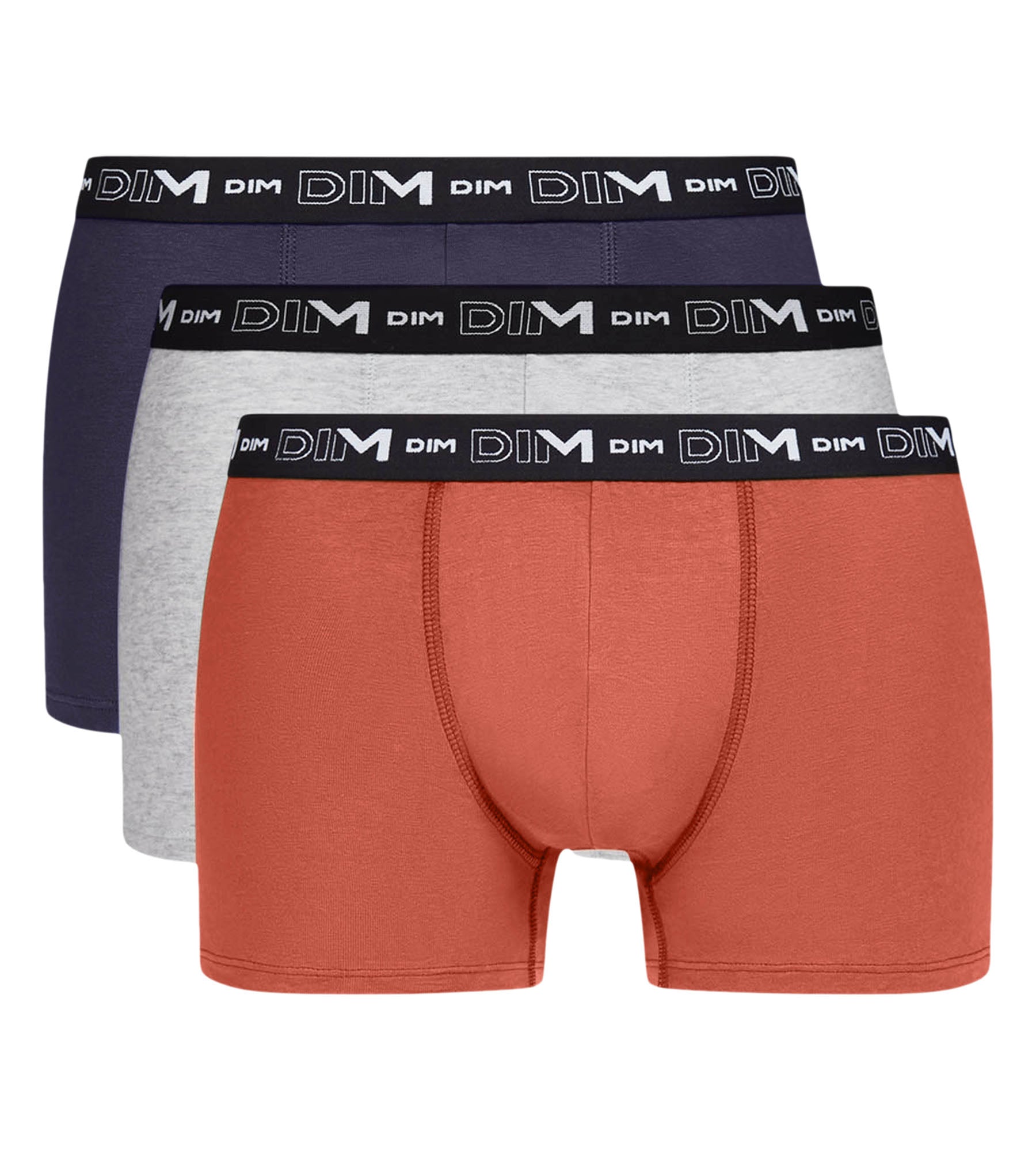dim-d6596t3-lot-de-3-boxers-homme-coton-stretch-hexagone image 3