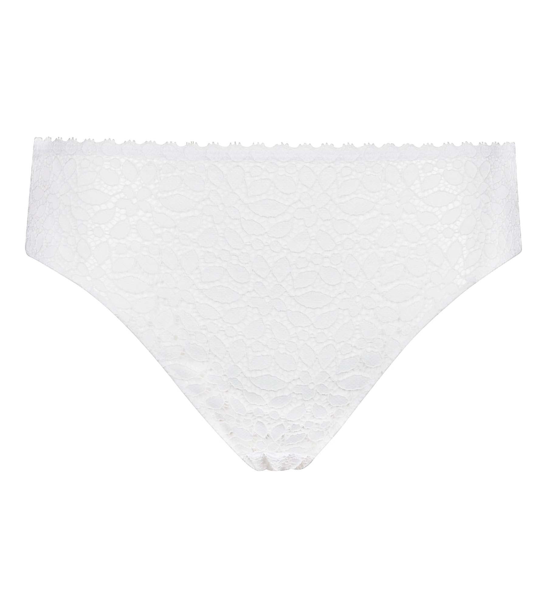 dim-daily-dentelle-culotte-dentelle-florale-blanc image 5