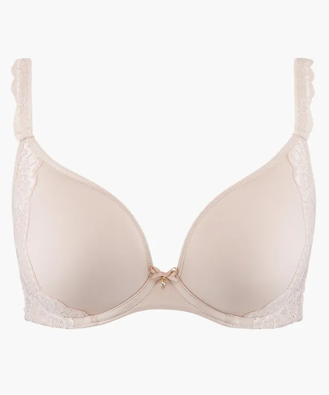 aubade-sweetessence-soutien-gorge-spacer-plongeant-skin-nude image 1