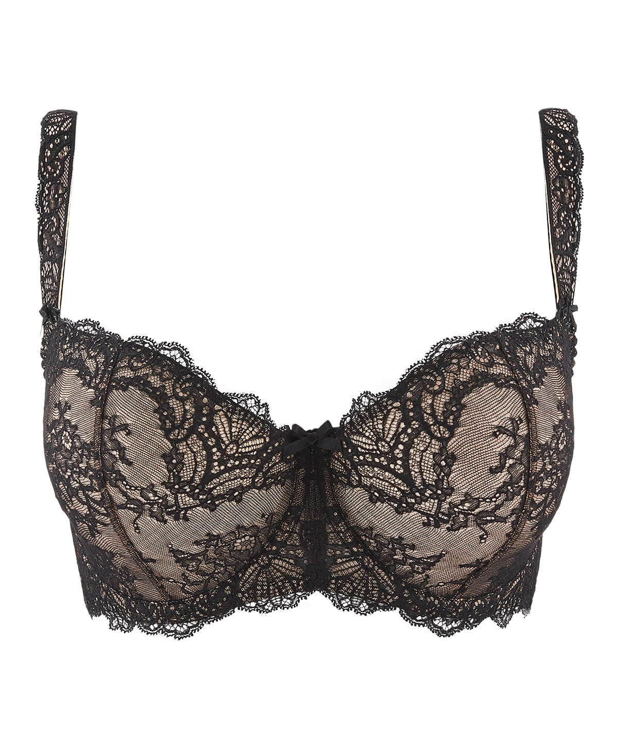 aubade-danse-des-sens-soutien-gorge-corbeille-confort-noir image 1