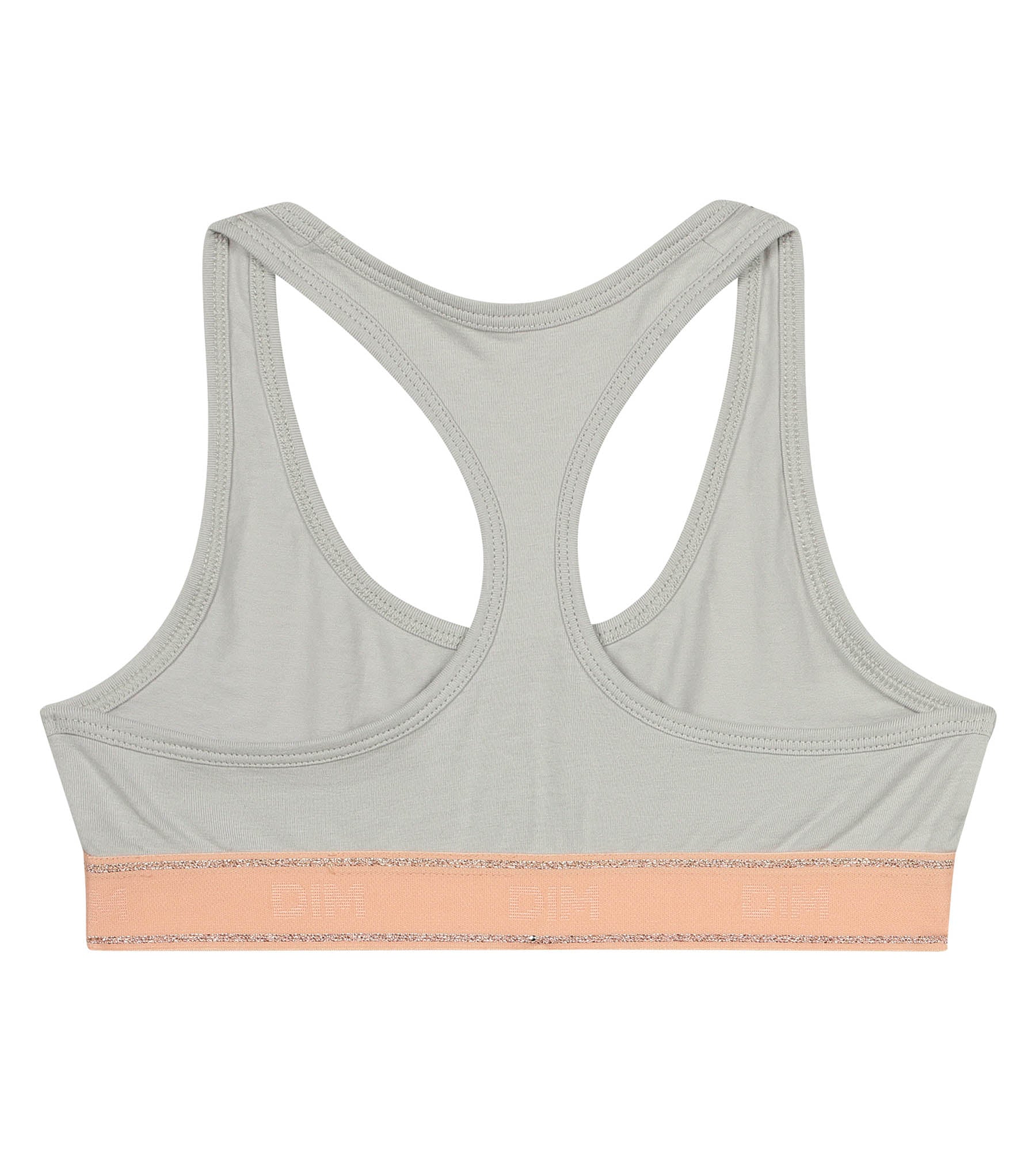 dim-sport-brassi-re-fille-gris-souris-et-rose-clair image 2