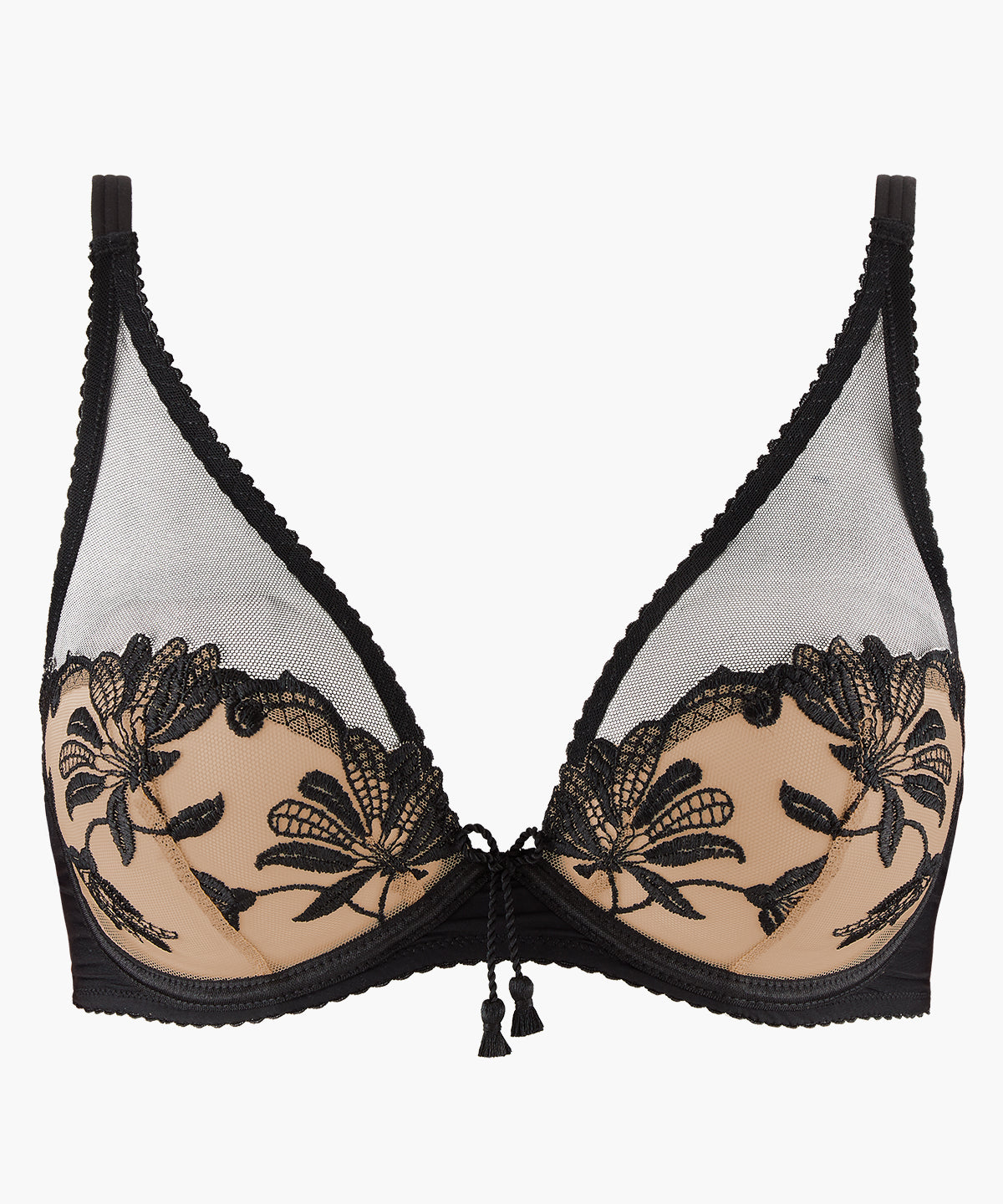 aubade-lovessence-soutien-gorge-triangle-avec-armatures-noir image 1