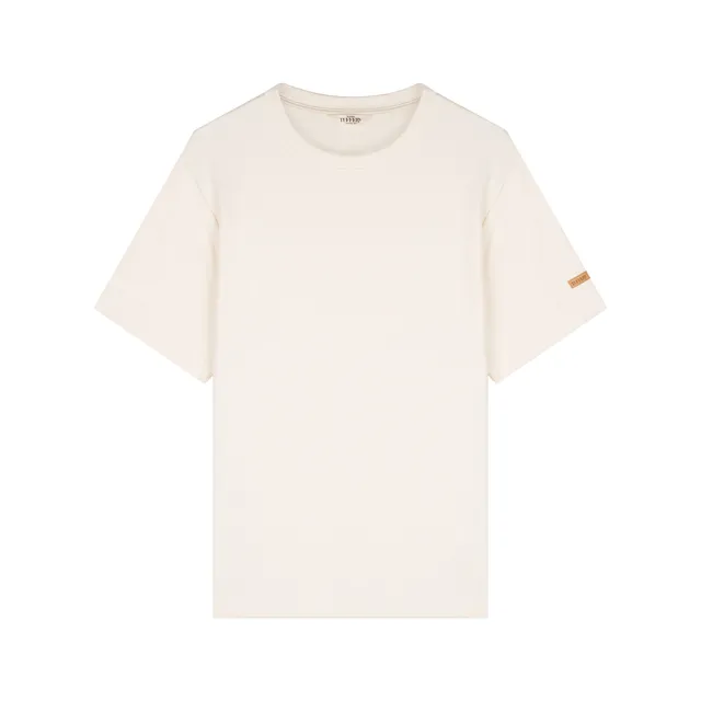 atelier-tuffery-t-shirt-homme-100-coton-bio-cru-coupe-droite image 1