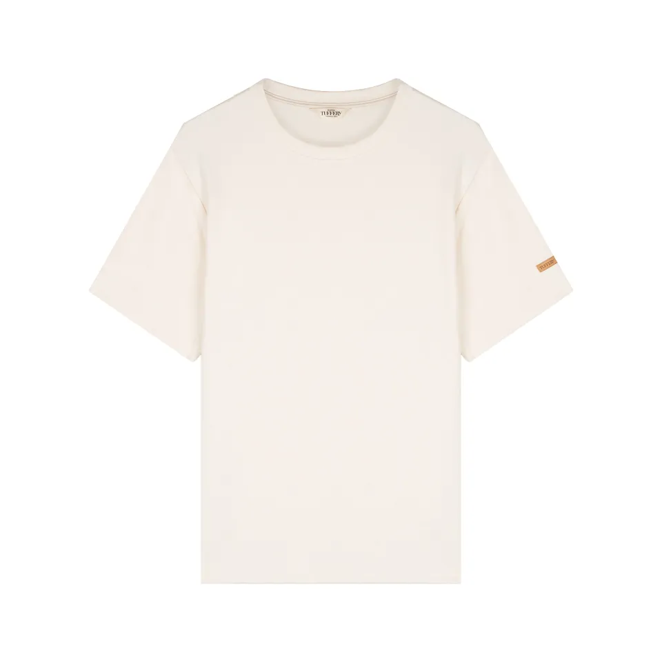 atelier-tuffery-t-shirt-homme-100-coton-bio-cru-coupe-droite image 1