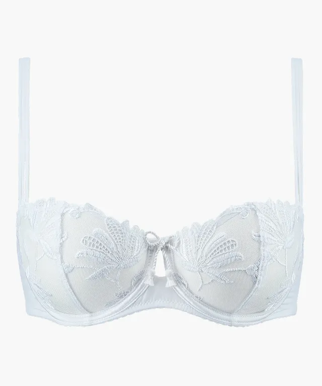 aubade-lovessence-soutien-gorge-demi-coque-armatures-blanc image 1