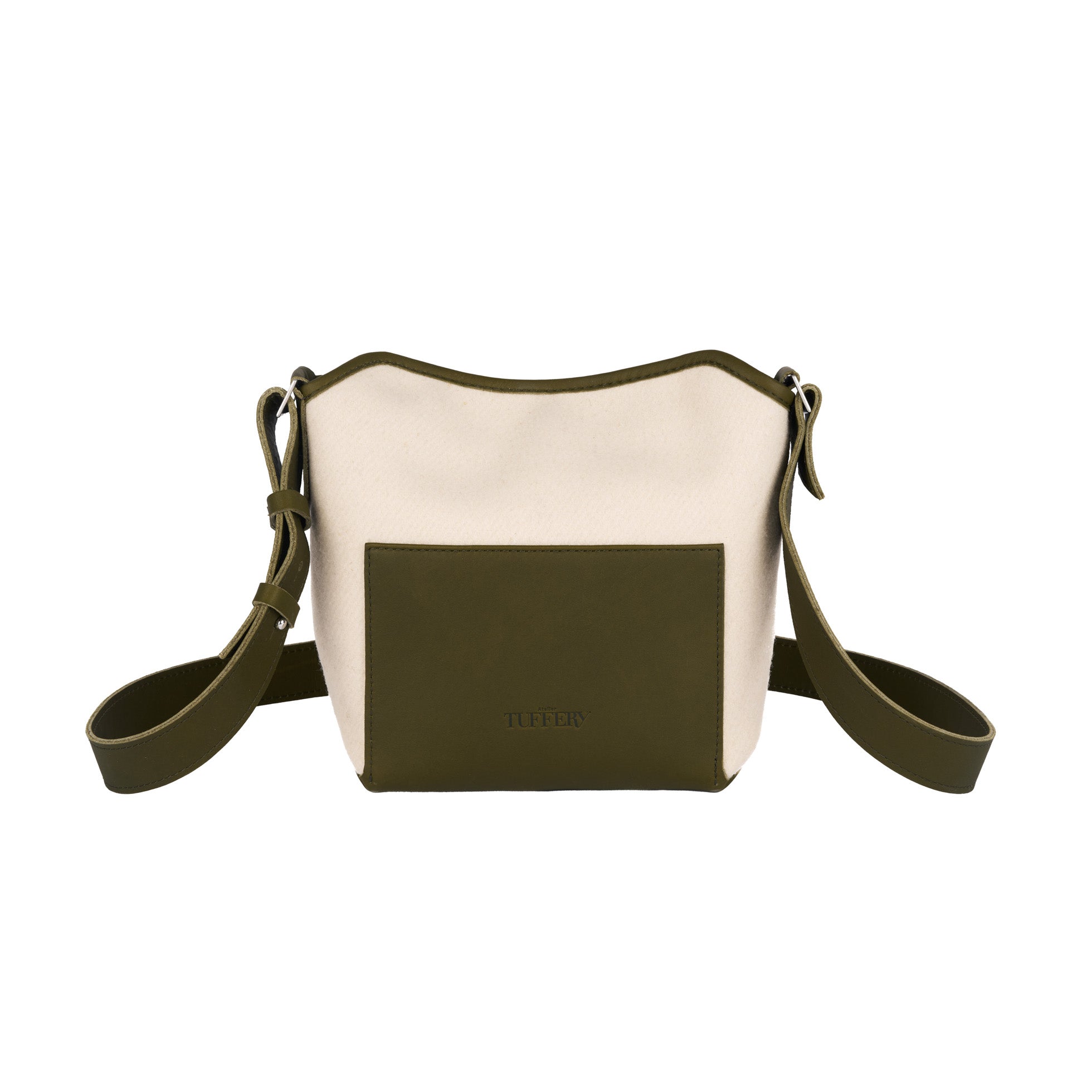 atelier-tuffery-sac-bandouli-re-cuir-laine-fran-aise-cru image 1