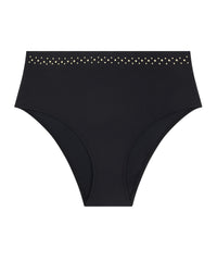 aubade-summer-stars-slip-taille-haute-galbant-noir image 5