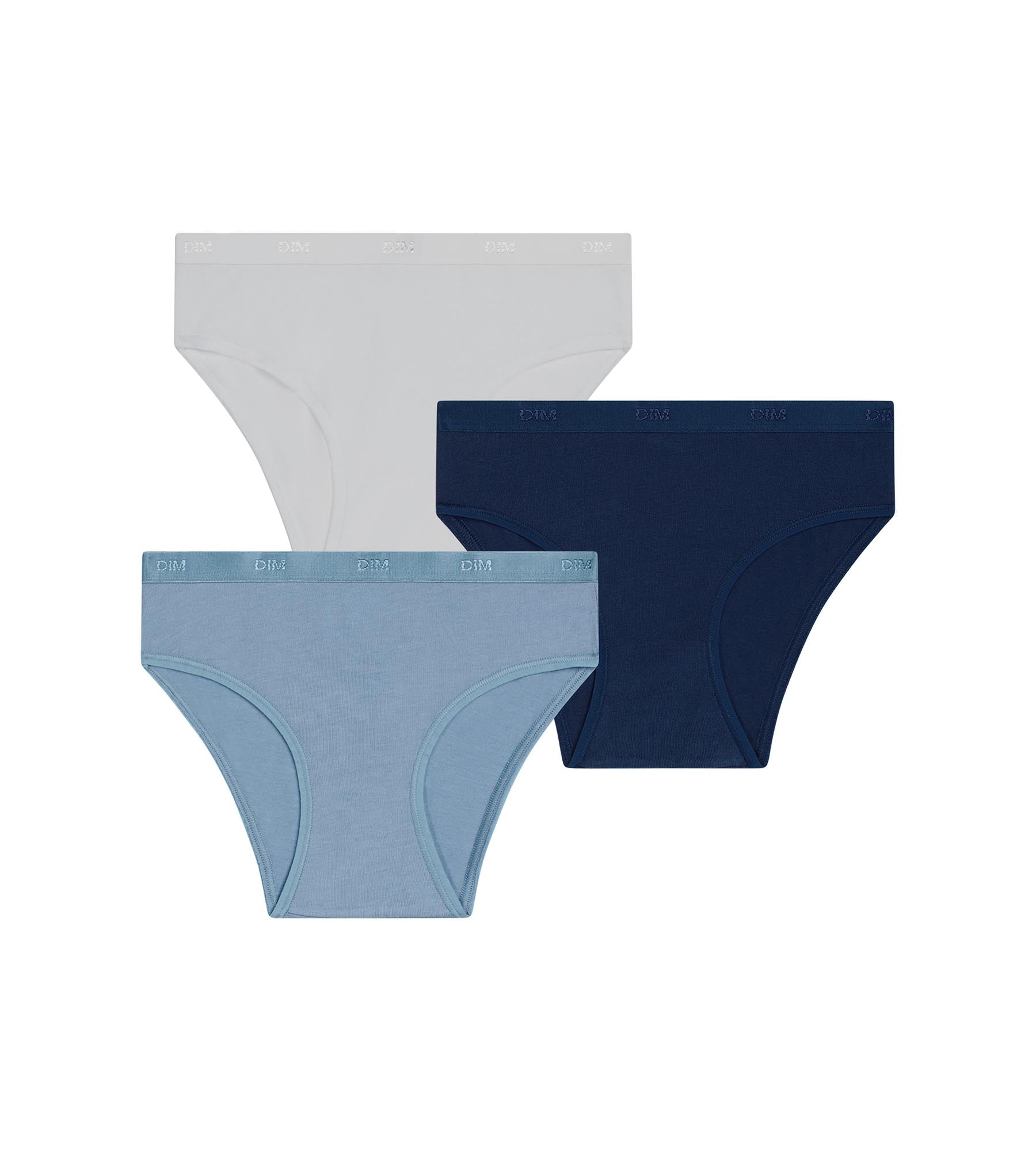 dim-lot-de-3-culottes-fille-glacier-les-pockets-ecodim-kids image 1