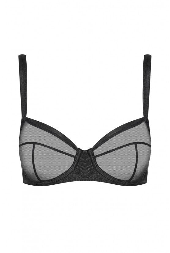 cadolle-479-soutien-gorge-cuir-noir image 1