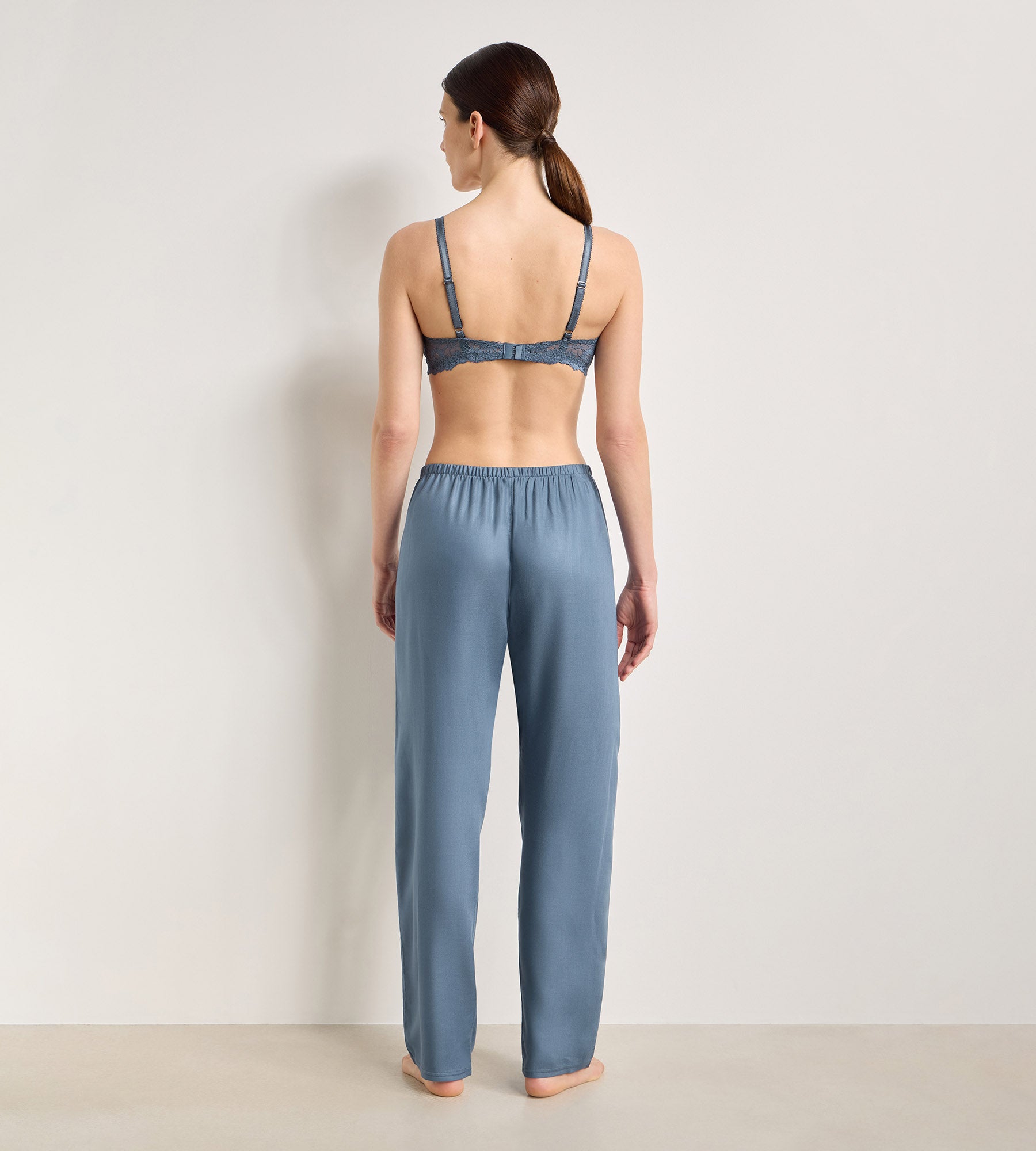 dim-slow-days-fresh-vibes-pantalon-de-pyjama-twill-bleu-poudr image 2