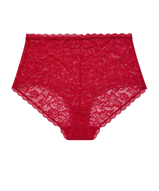 aubade-rosessence-culotte-taille-haute-gala-gainant-et-l-gant image 1