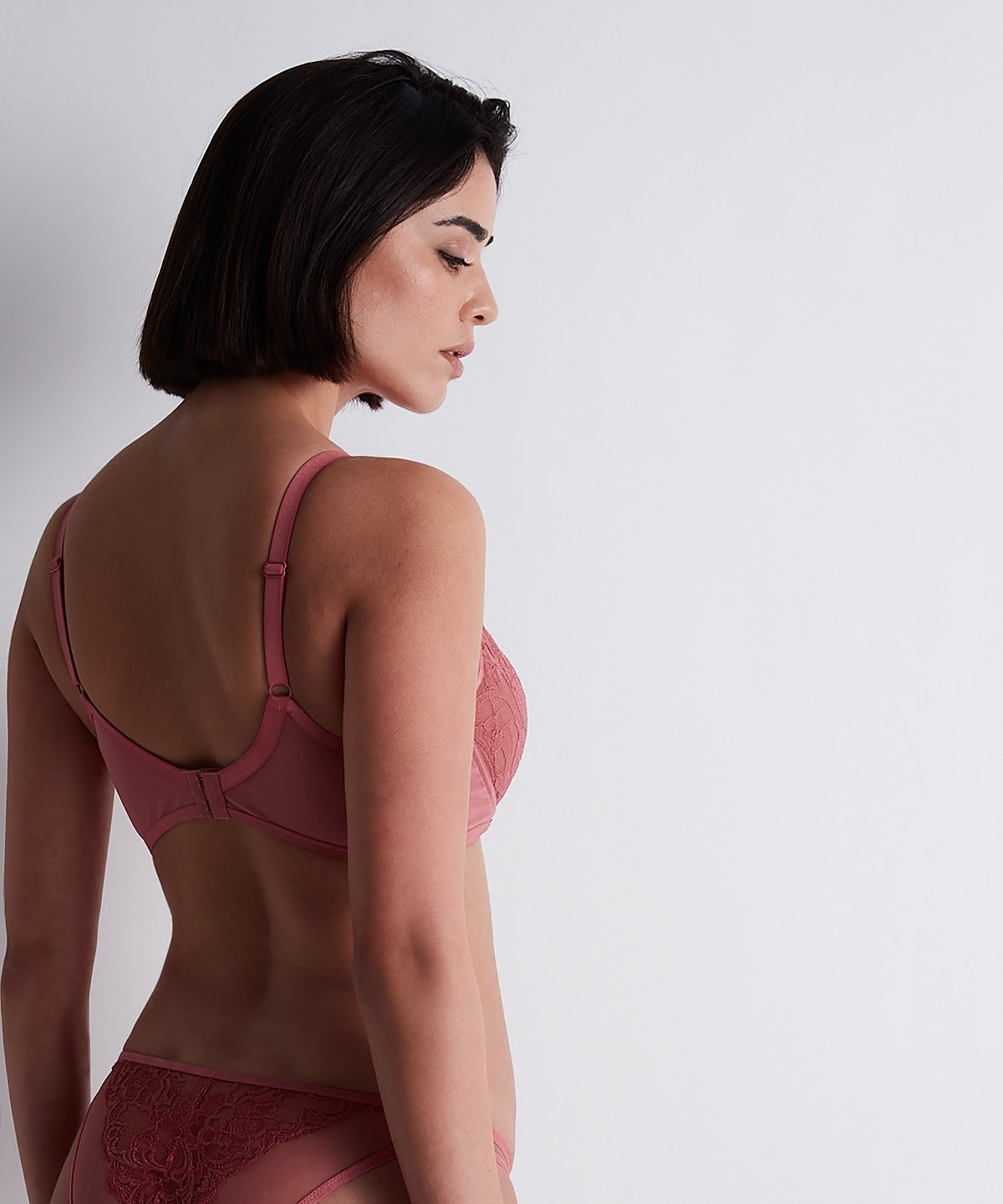 aubade-feeling-myself-soutien-gorge-triangle-avec-armatures-rosewood image 7
