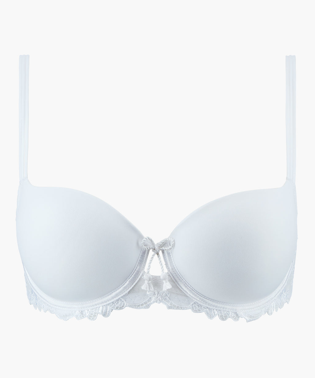 aubade-lovessence-soutien-gorge-demi-coque-blanc image 1