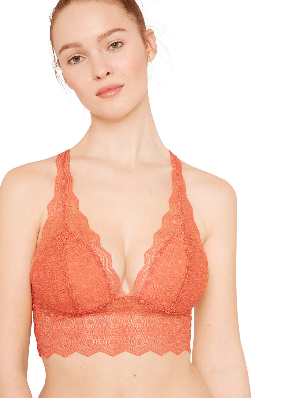 darjeeling-lulu-graphique-brassi-re-orange-l image 1
