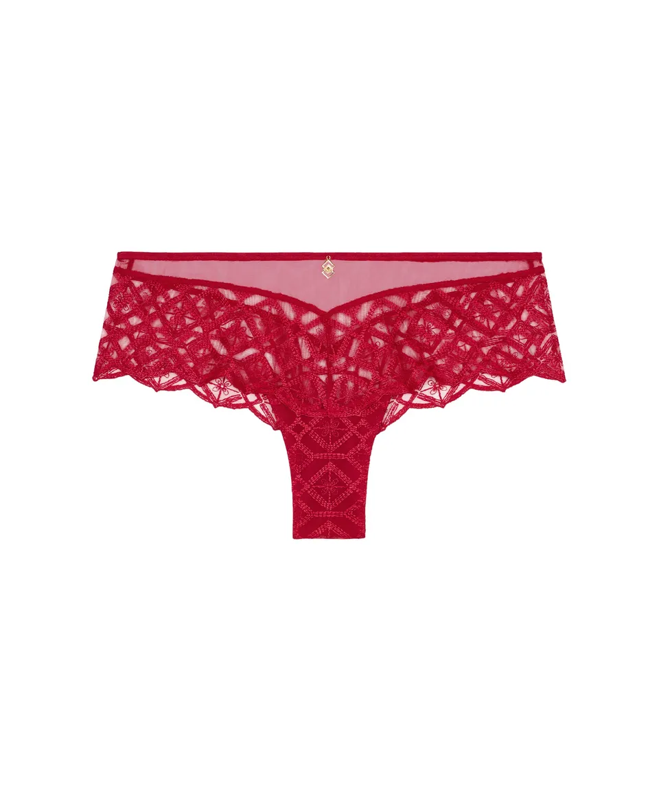 aubade-sense-of-illusion-shorty-red-berry image 1