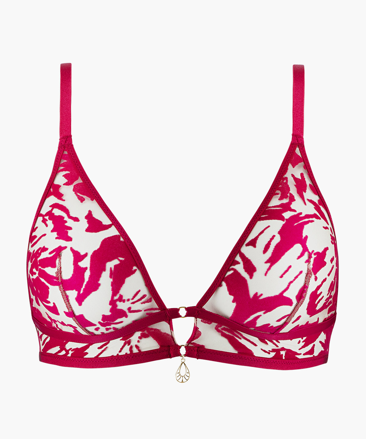 aubade-wild-vibration-soutien-gorge-triangle-sans-armatures-hot-pink-2 image 1