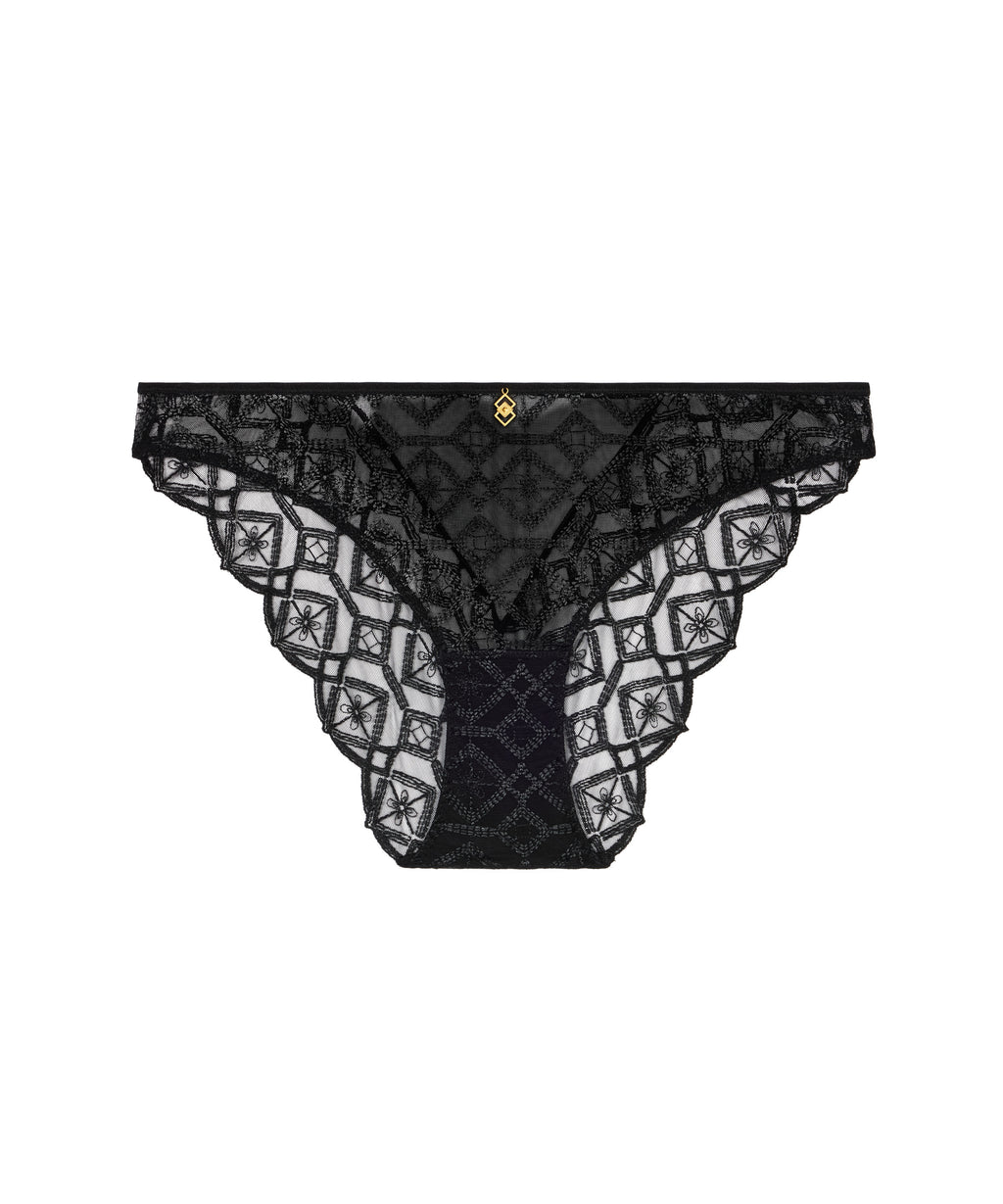 aubade-sense-of-illusion-slip-italien-noir image 1