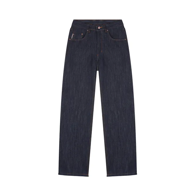 atelier-tuffery-d-sir-jean-femme-large-taille-haute-selvedge image 1