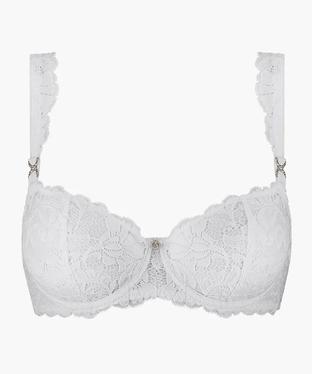 aubade-mon-bijou-soutien-gorge-corbeille-blanc image 1