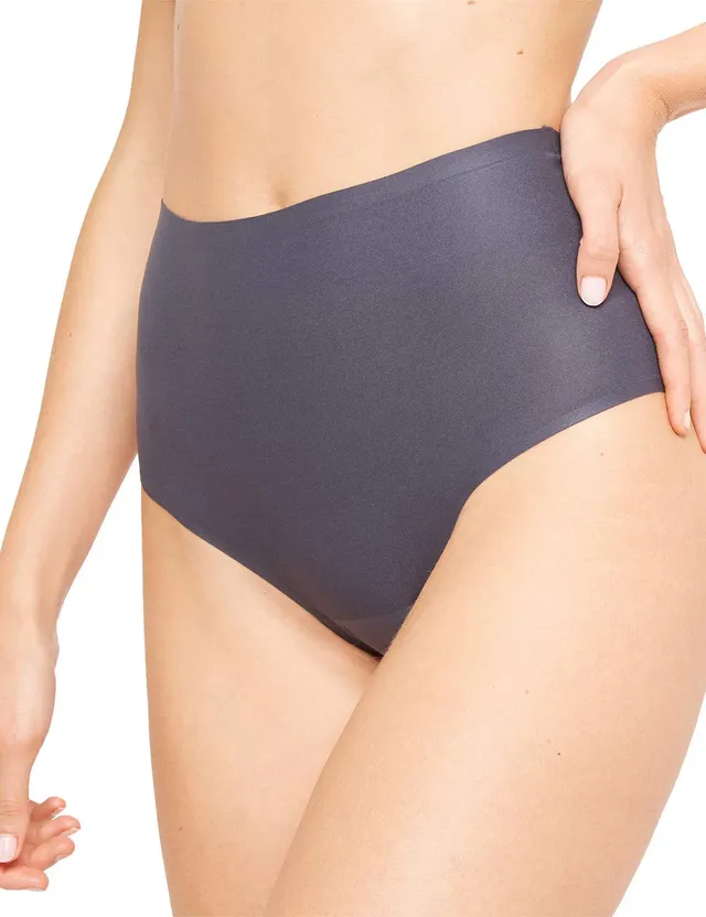 darjeeling-culotte-haute-soft-stretch-femme-gris-taille-unique image 1