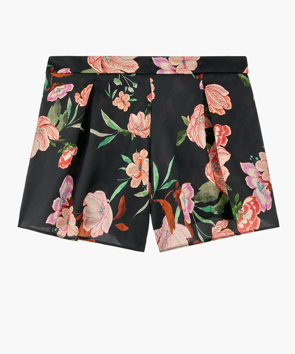 aubade-sweet-folk-shorty-po-tique-shorty-fluide-imprim-floral-boh-me image 1
