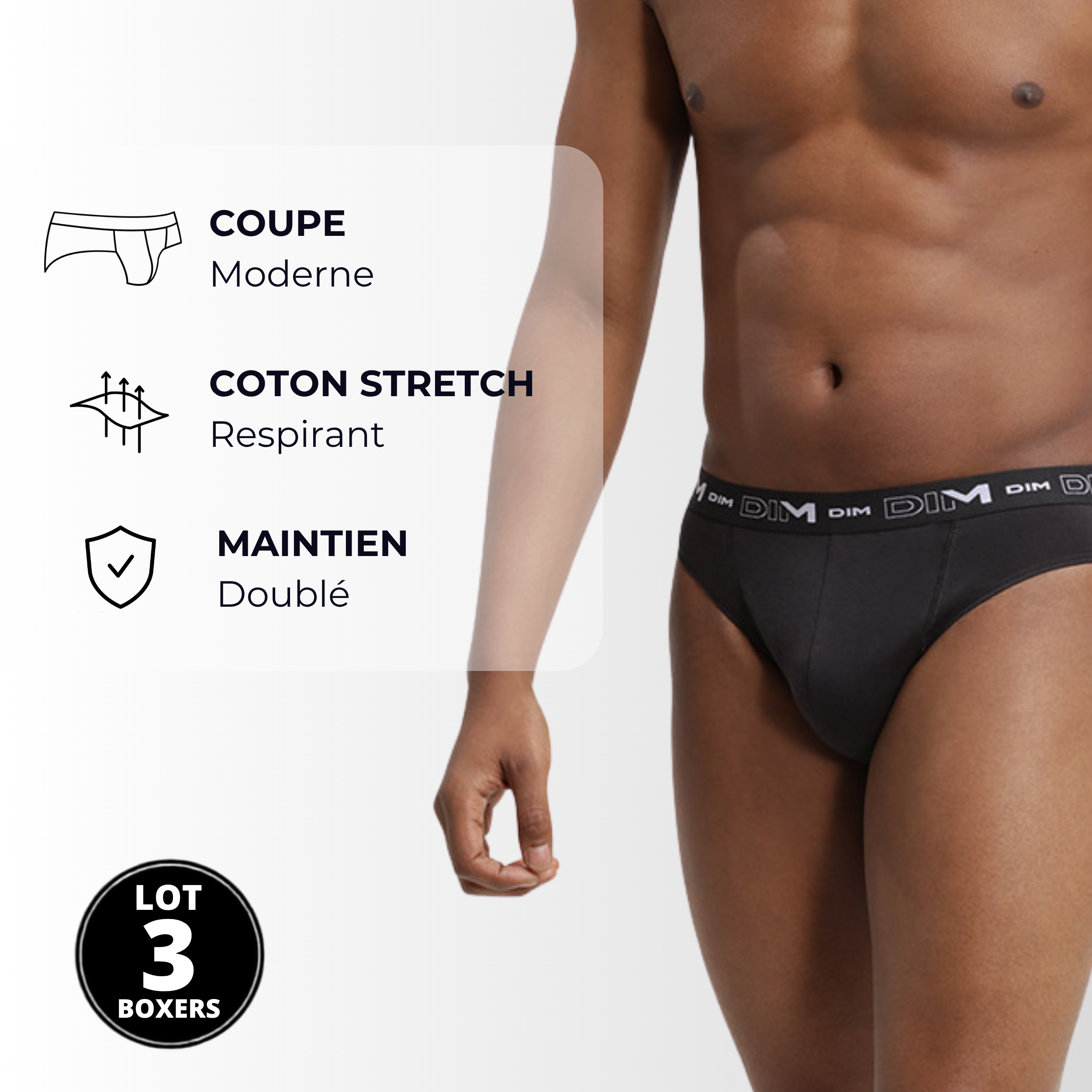dim-coton-stretch-d6595t3-lot-de-3-slips-homme-noir-en-coton-stretch image 4