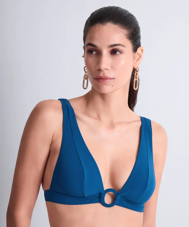 aubade-summer-essence-haut-de-maillot-de-bain-triangle-ibiza-blue-mati-re-recycl image 1