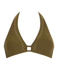 aubade-summer-stars-triangle-de-bikini-kaki image 6