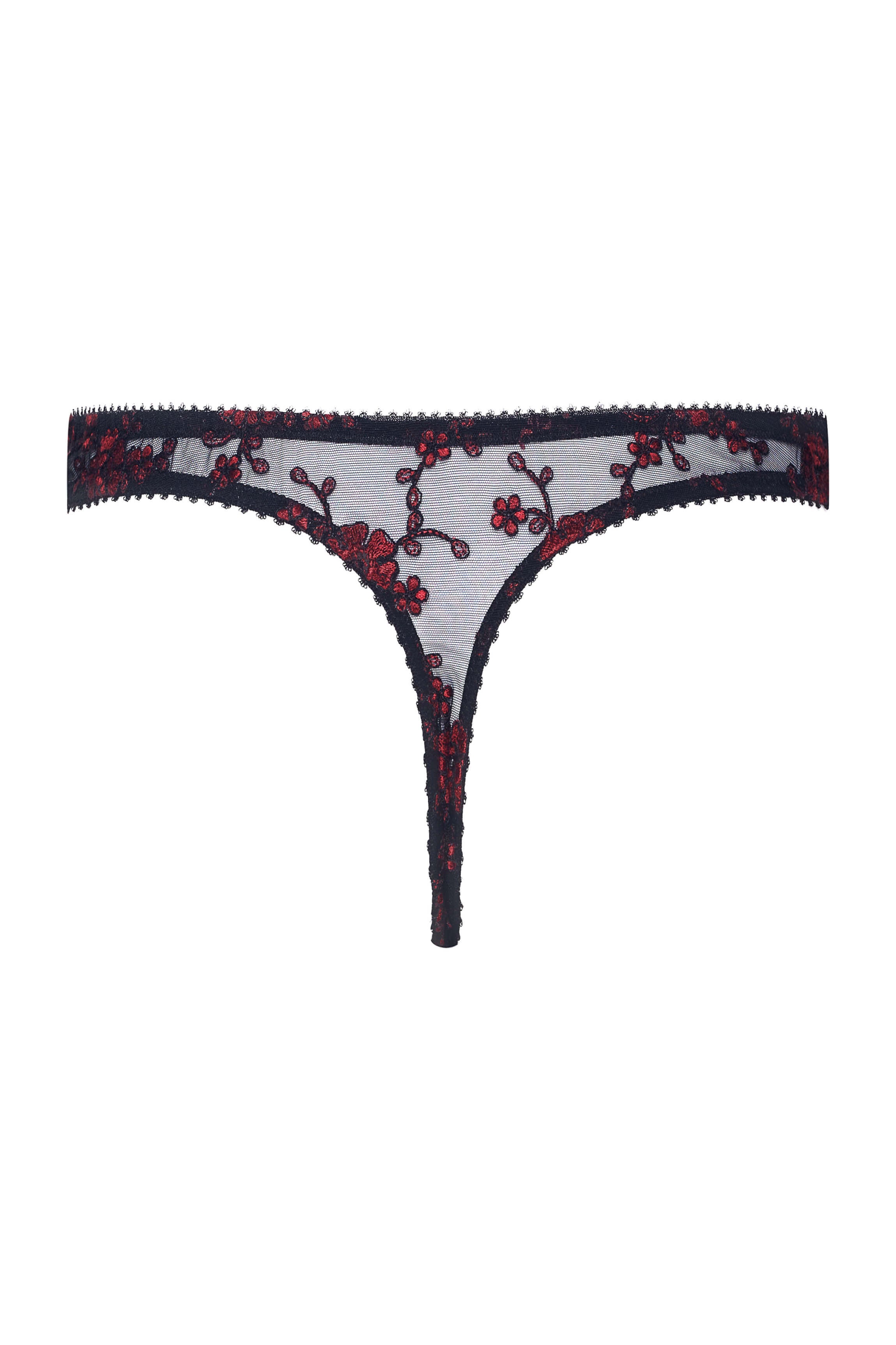 cadolle-string-cathy-tulle-brod-rouge image 2