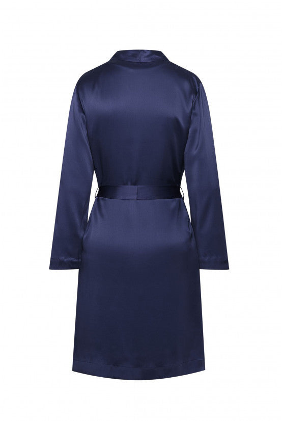 cadolle-peignoir-soie-bleu-marine-homewear image 2
