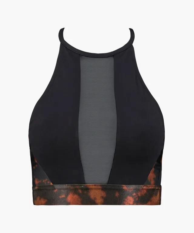 aubade-hot-motion-bralette-noir-bustier-de-sport-l-ger-style-nageuse-tulle-trans image 1